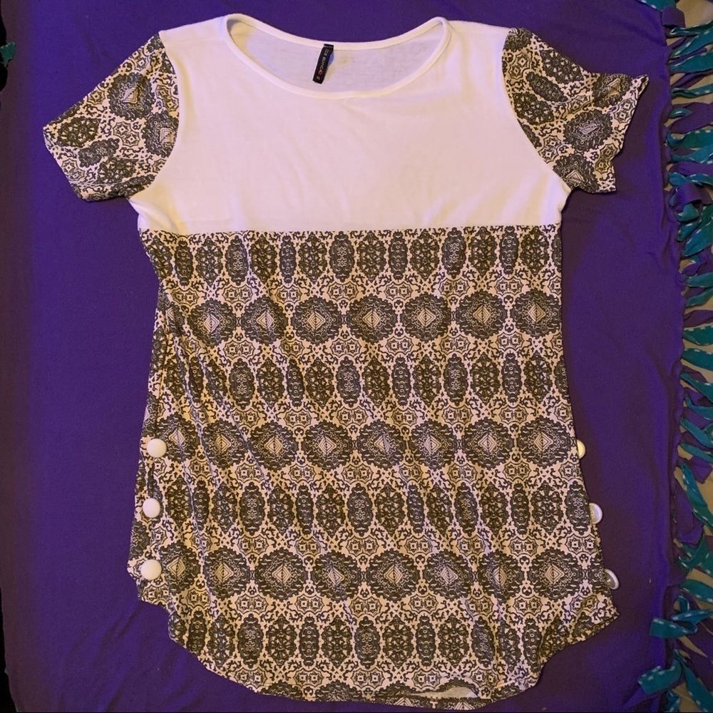 🦚5/20🦚 Dolce Bianca shirt dress XL